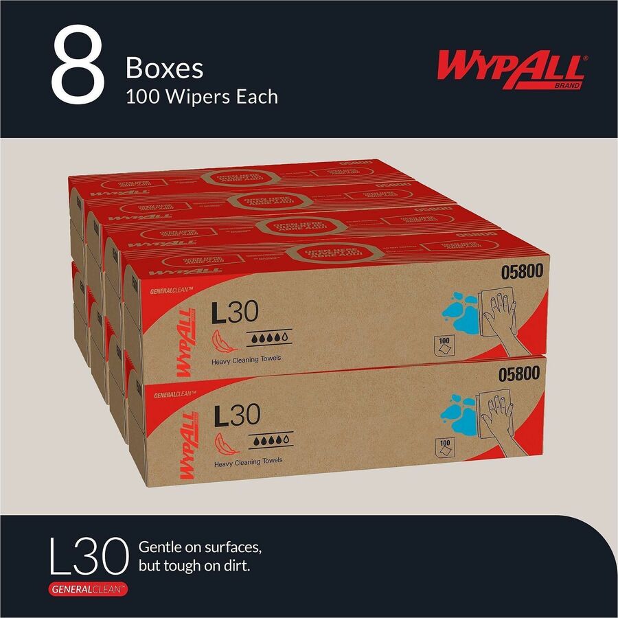 Wypall GeneralClean L30 Heavy Duty Cleaning Towels