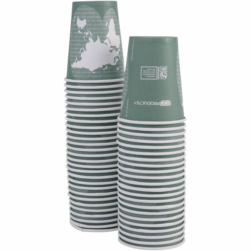 Eco-Products 12 oz World Art Hot Beverage Cups