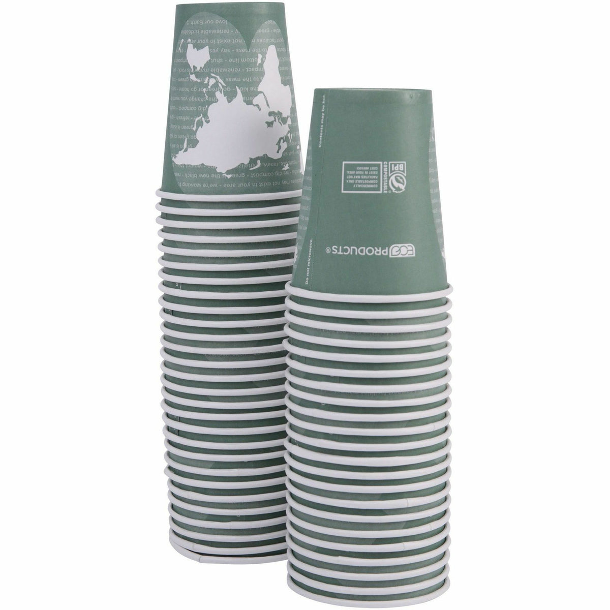 Eco-Products 12 oz World Art Hot Beverage Cups