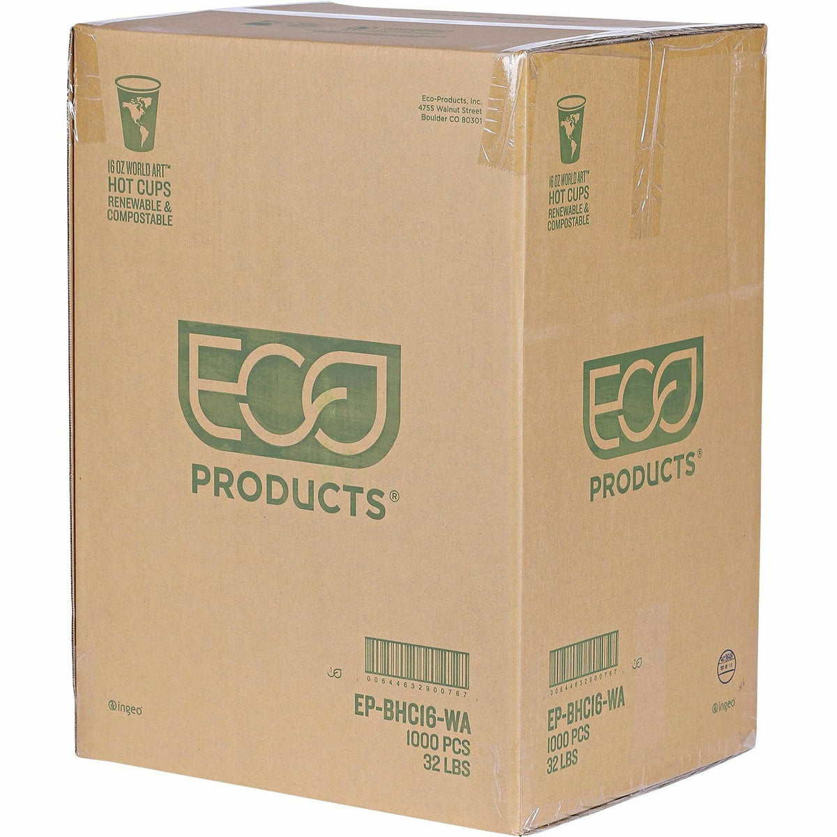 Eco-Products 16 oz World Art Hot Beverage Cups