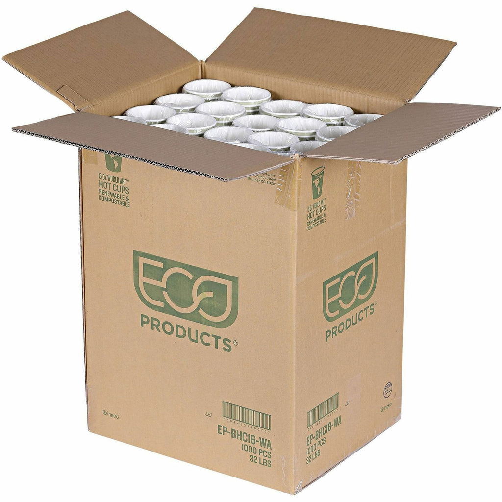 Eco-Products 16 oz World Art Hot Beverage Cups