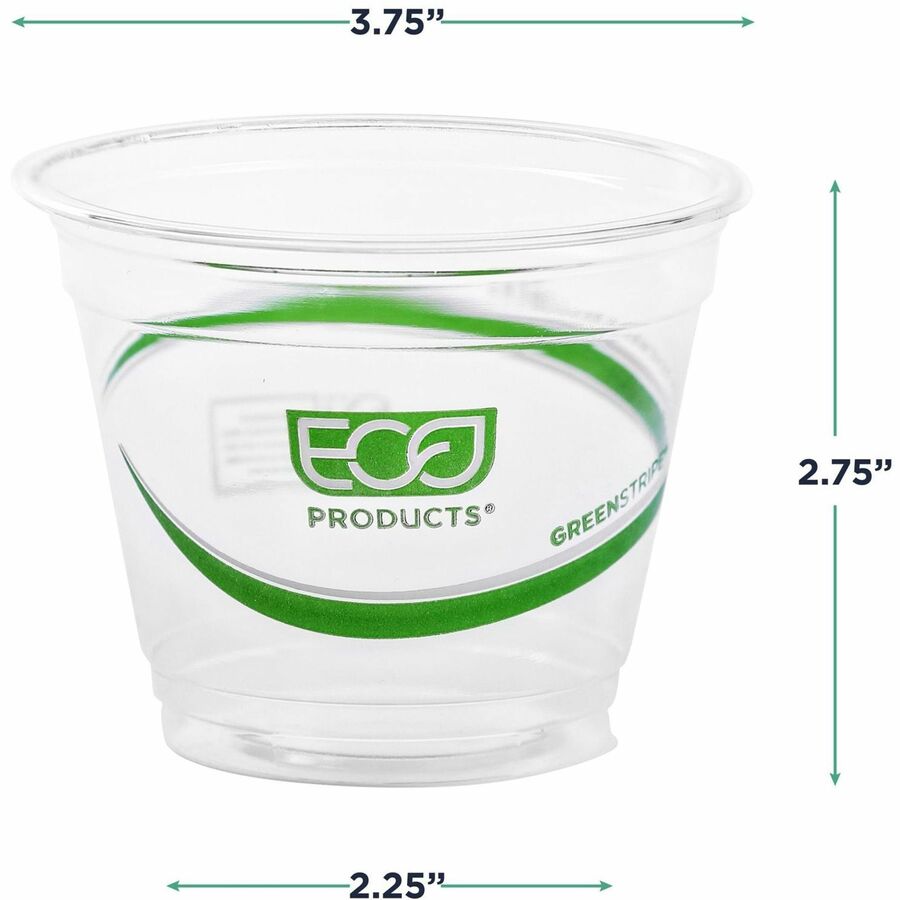 Eco-Products 9 oz GreenStripe Cold Cups