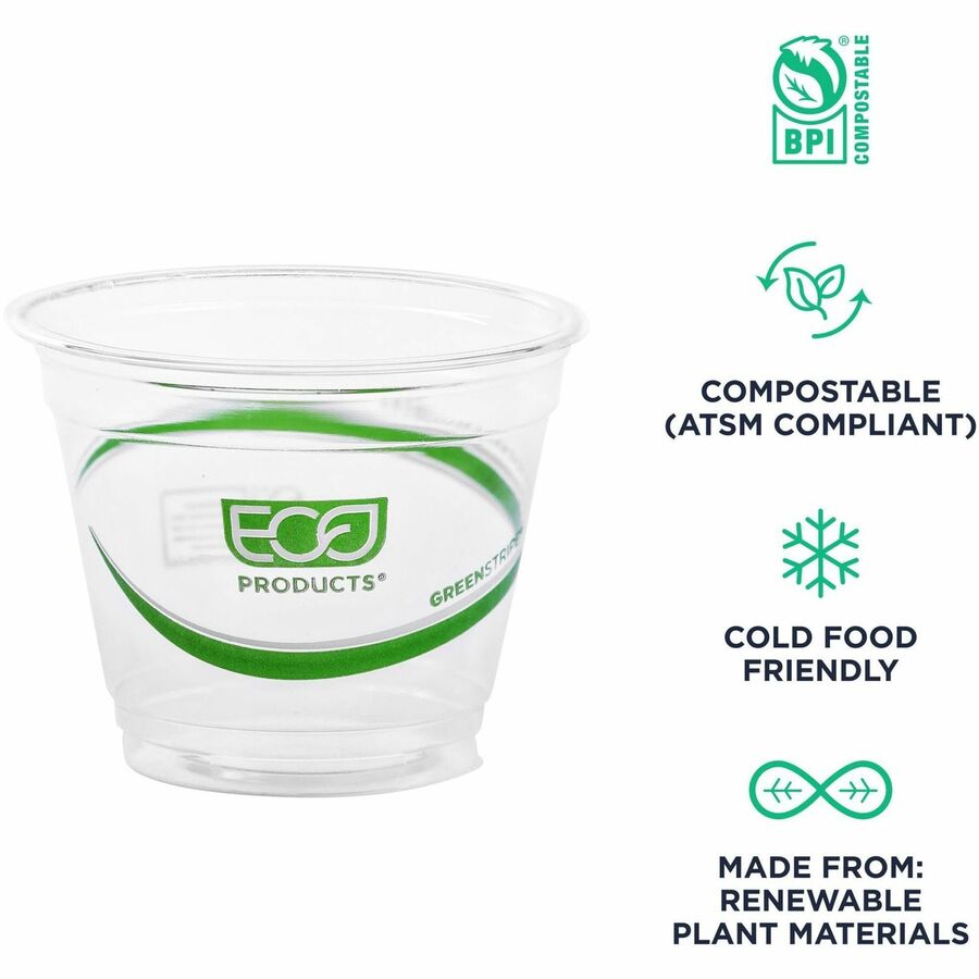 Eco-Products 9 oz GreenStripe Cold Cups