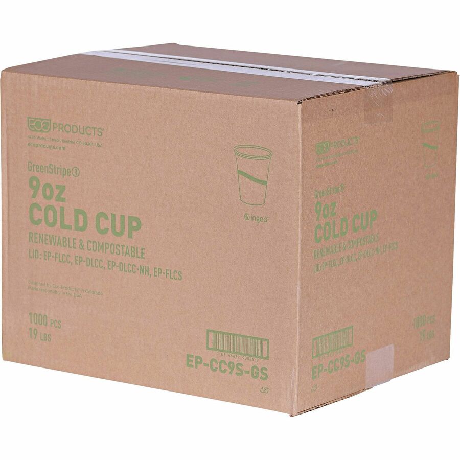 Eco-Products 9 oz GreenStripe Cold Cups
