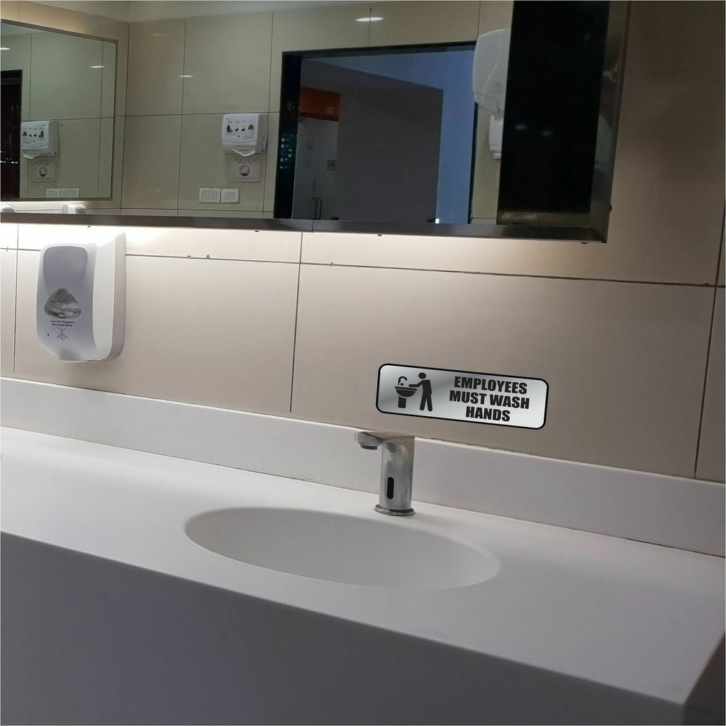 COSCO Employee Wash Hands Sign