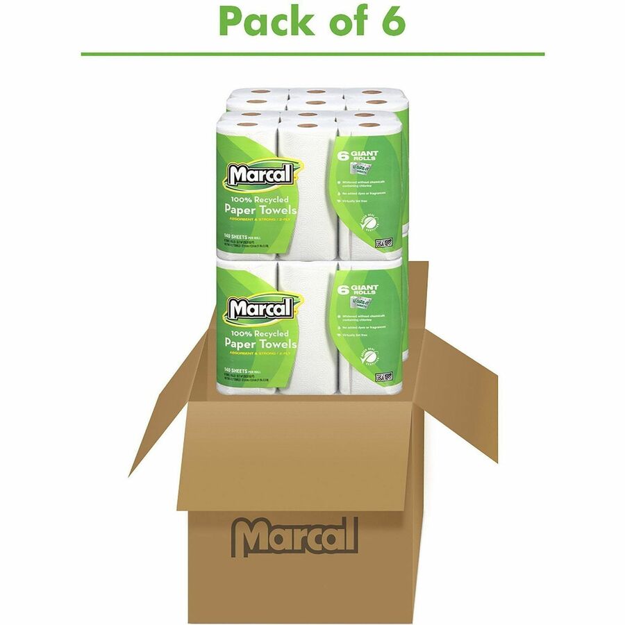 Marcal 100% Recycled Giant Roll Paper Towels