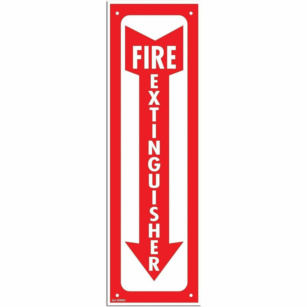 COSCO Fire Extinguisher Sign