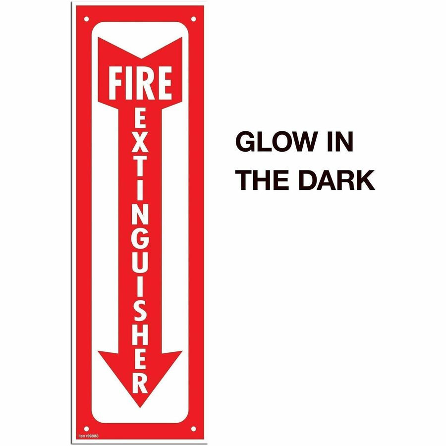 COSCO Fire Extinguisher Sign