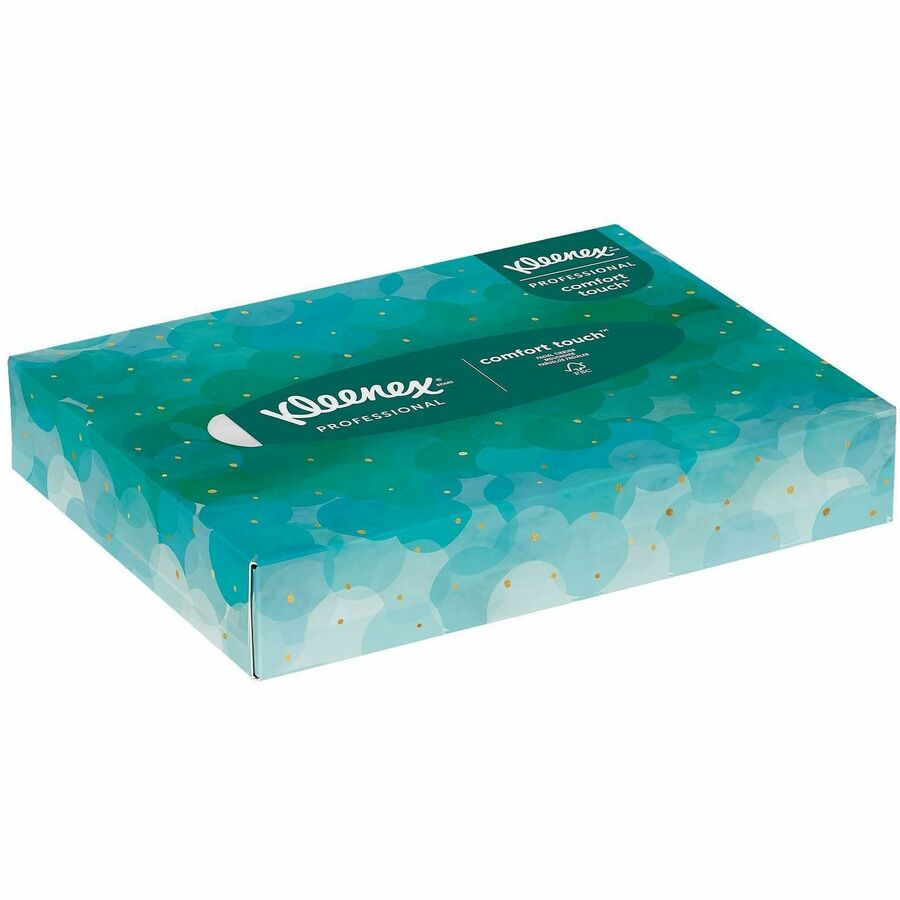 Kleenex Professional Facial Tissue in Flat Tissue Boxes