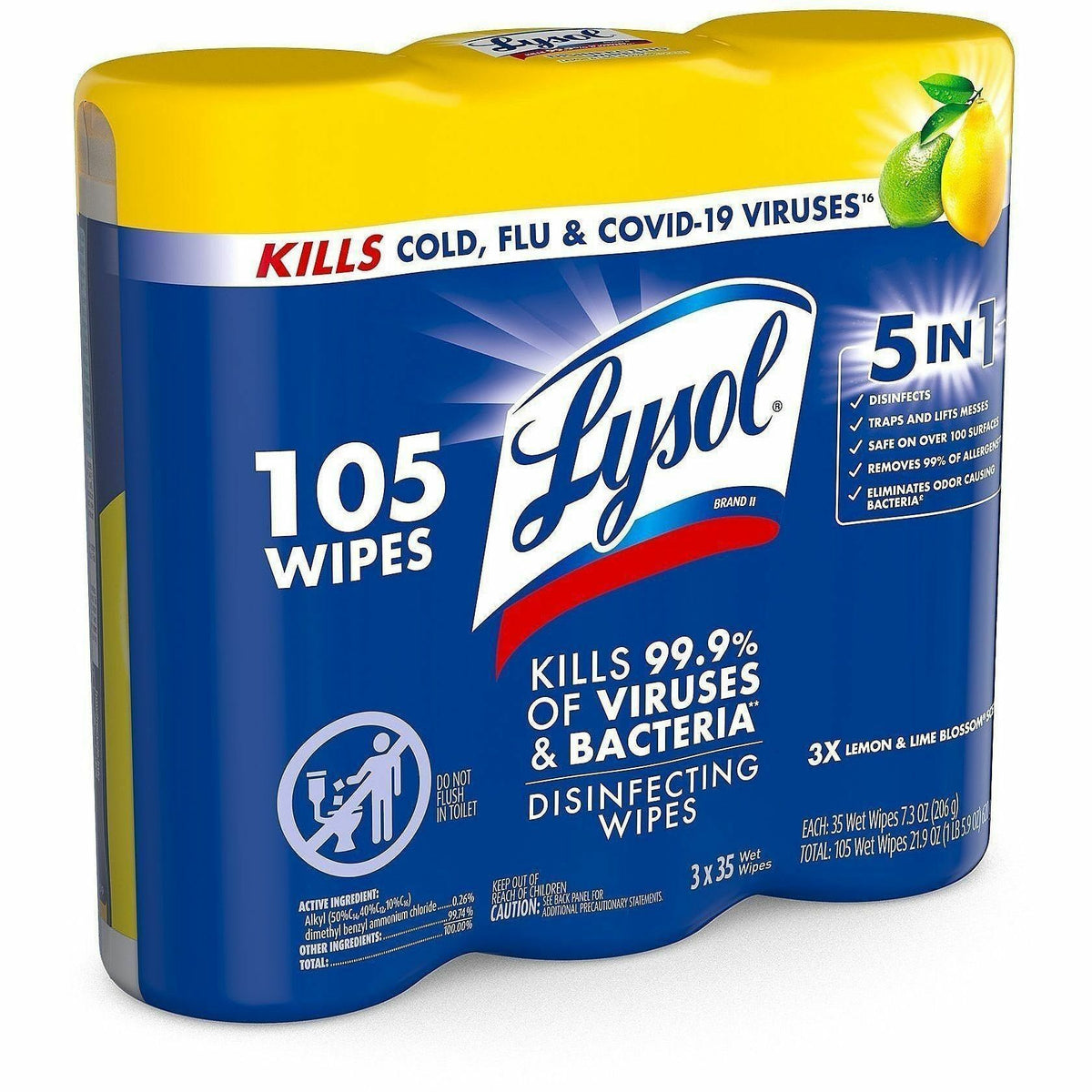Lysol Disinfecting Wipes 3-pack