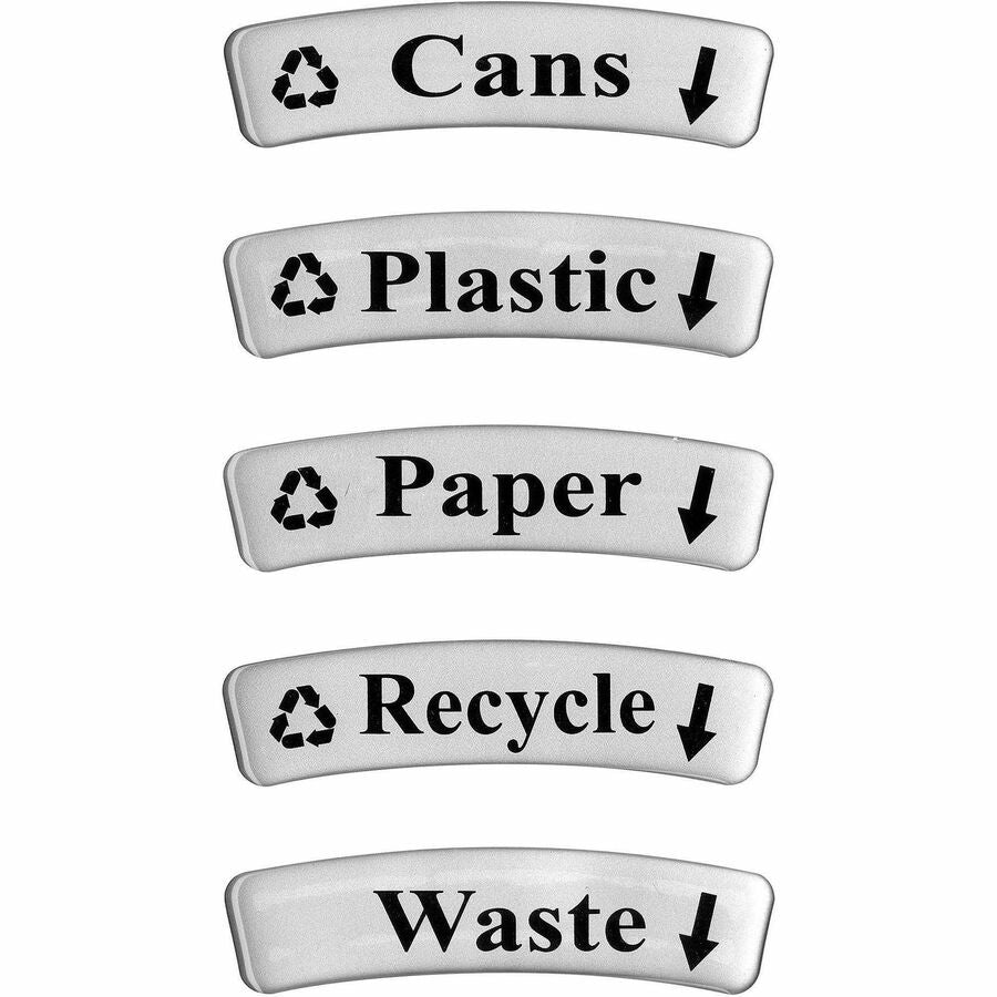 Safco Dual Recycling Receptacle