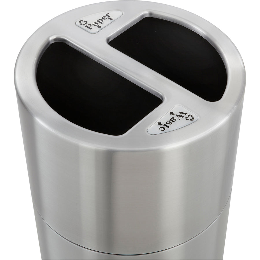 Safco Dual Recycling Receptacle