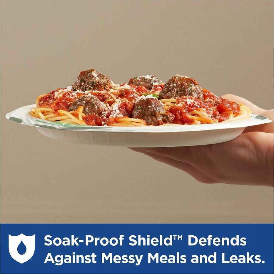 Dixie Ultra® Pathways 8-1/2" Heavyweight Paper Plates by GP Pro