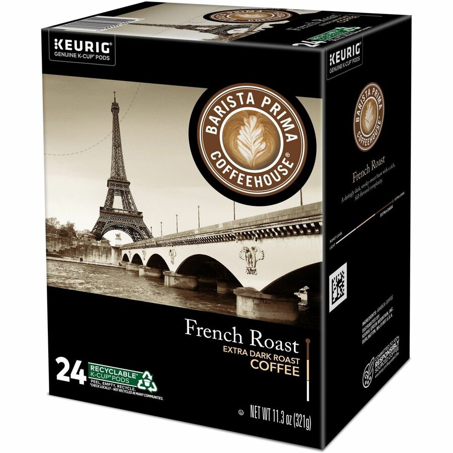 Barista Prima Coffeehouse® K-Cup, Pod French Roast Coffee