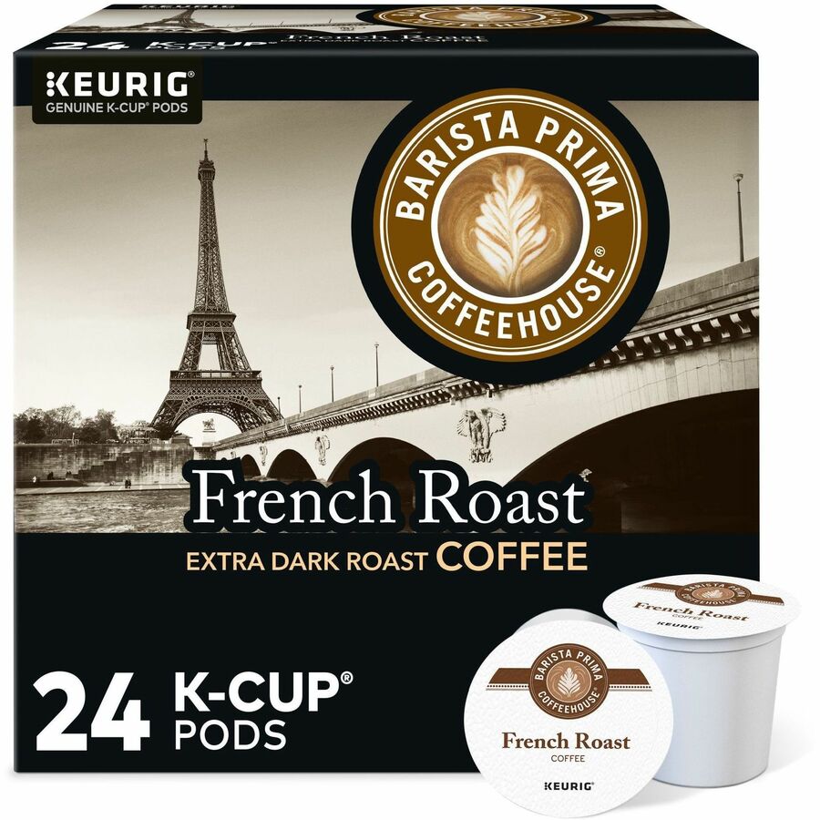 Barista Prima Coffeehouse® K-Cup, Pod French Roast Coffee