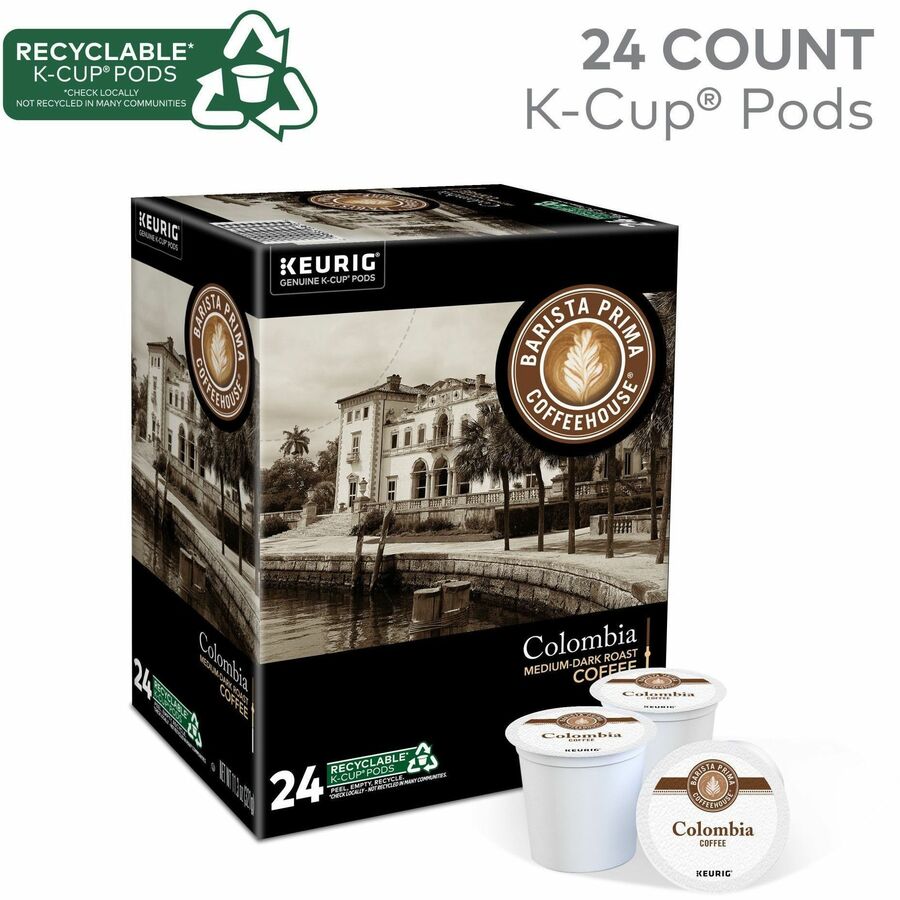 Barista Prima Coffeehouse® K-Cup, Pod Colombia Coffee