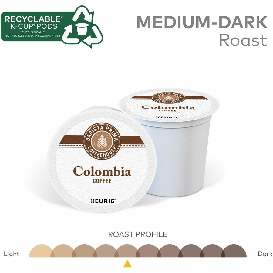Barista Prima Coffeehouse® K-Cup, Pod Colombia Coffee