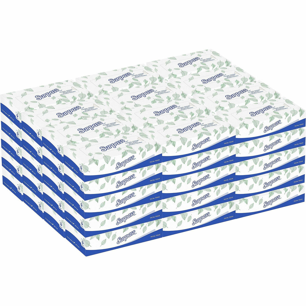 Surpass Flat Box Facial Tissue for Business