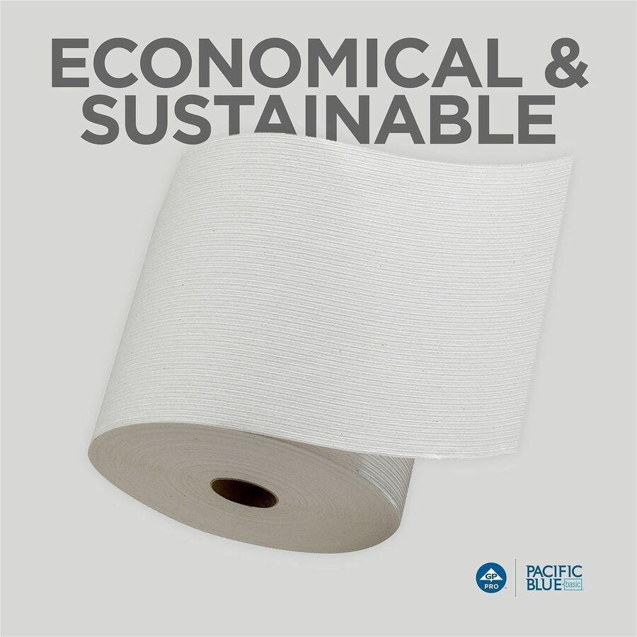 Pacific Blue Basic Recycled Paper Towel Roll