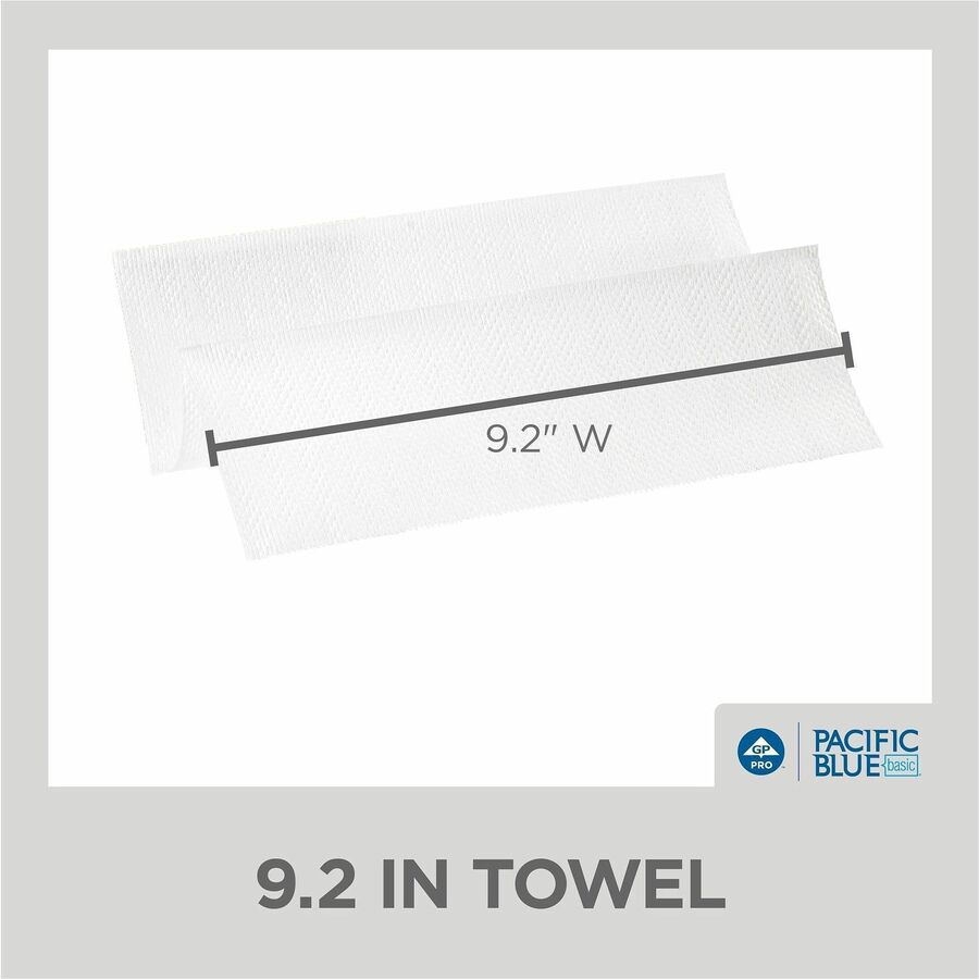 Pacific Blue Basic Recycled Multifold Paper Towels