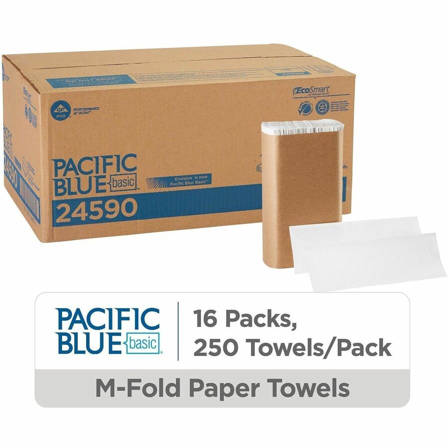 Pacific Blue Basic Recycled Multifold Paper Towels