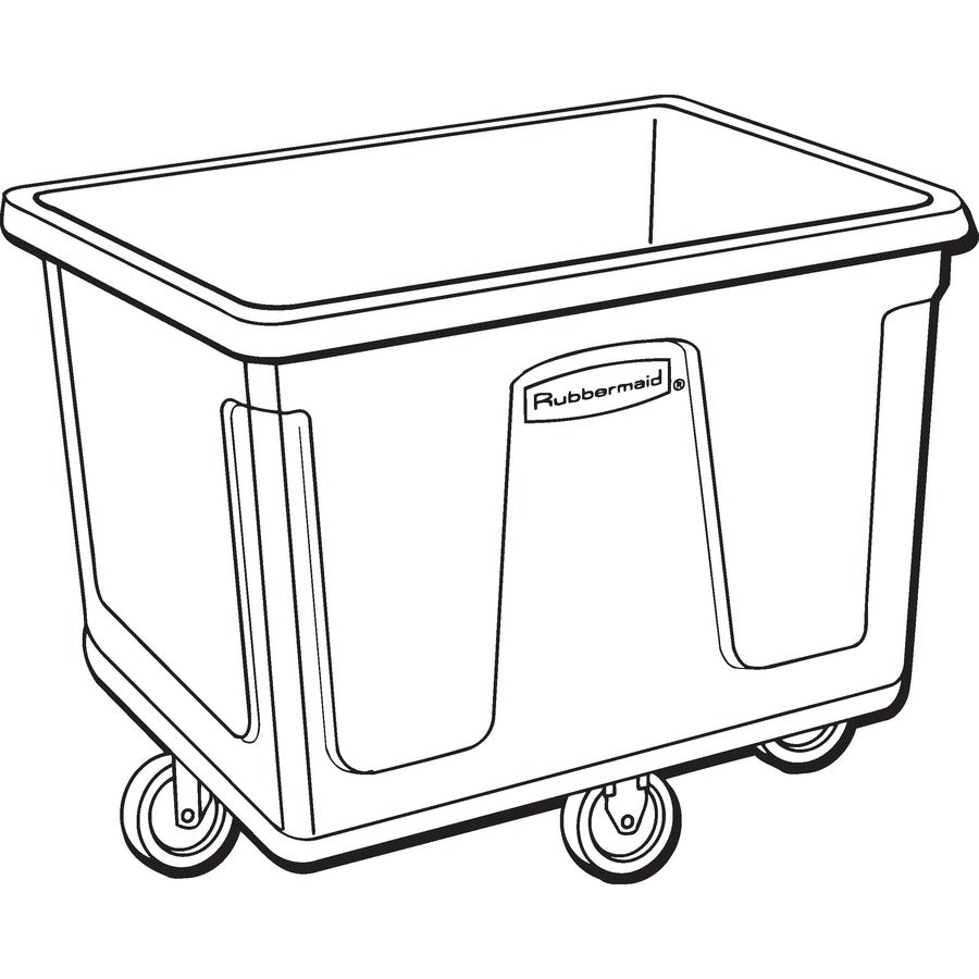 Rubbermaid Commercial Recycling Cube Truck