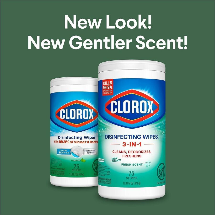 Clorox Disinfecting Wipes, Bleach-Free Cleaning Wipes