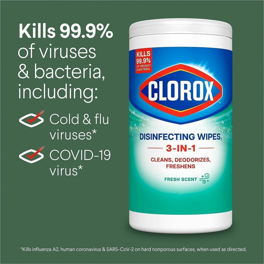 Clorox Disinfecting Wipes, Bleach-Free Cleaning Wipes