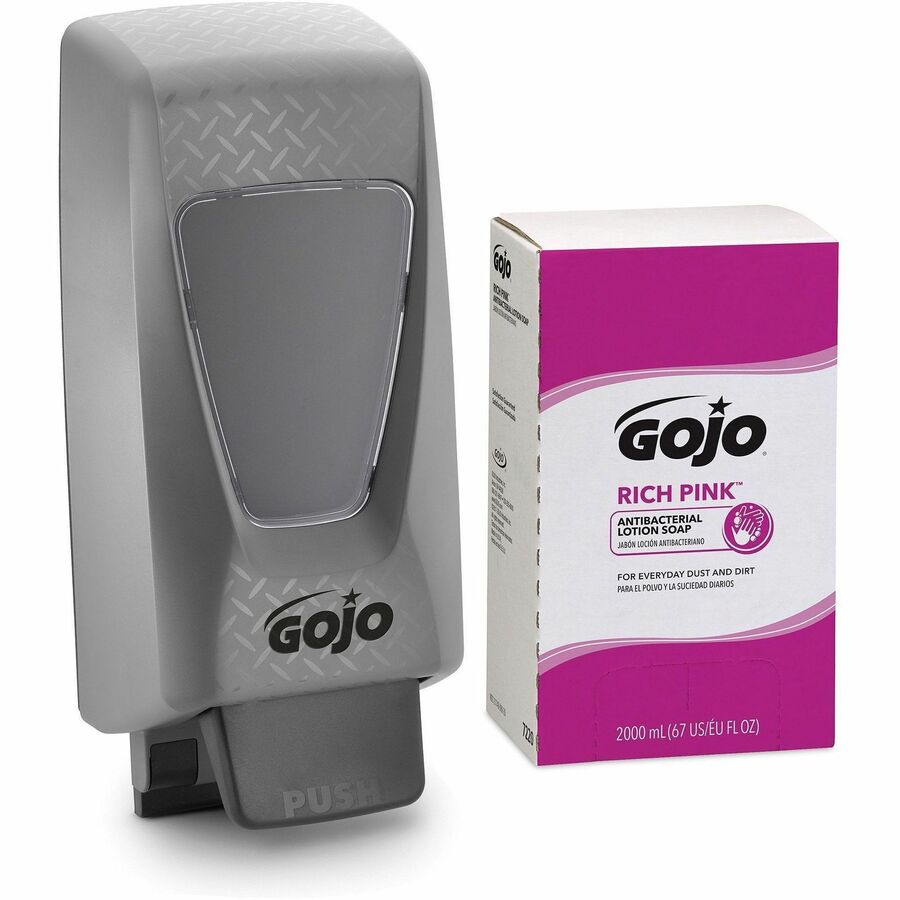 Gojo® Rich Pink Antibacterial Lotion Soap Refill
