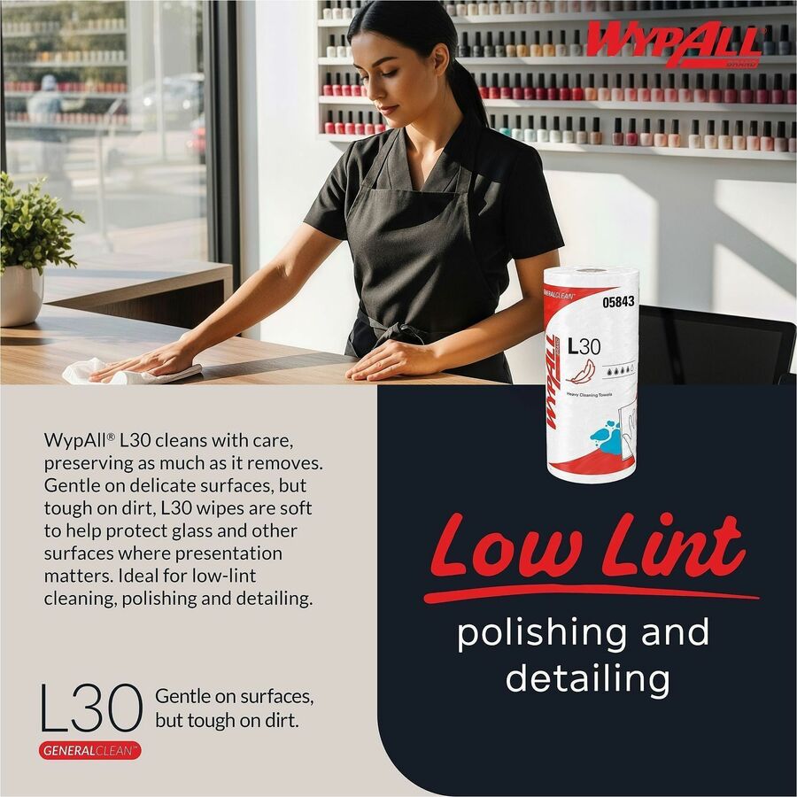 Wypall GeneralClean L30 Heavy Cleaning Towels