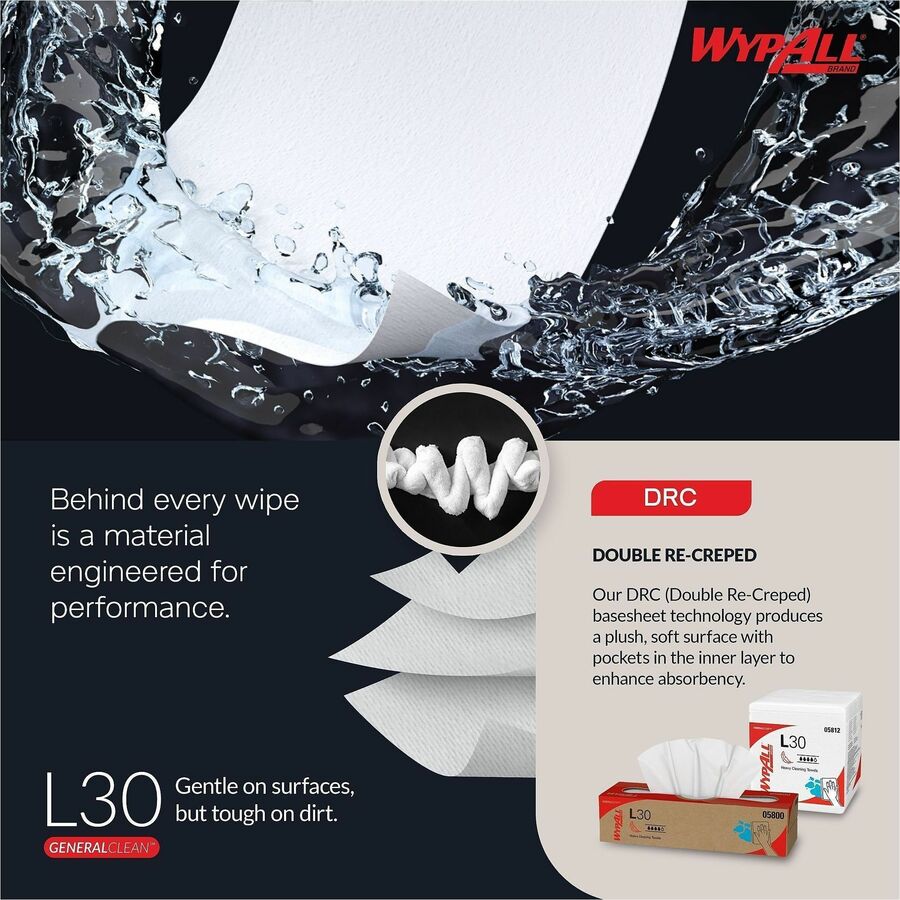 Wypall GeneralClean L30 Heavy Cleaning Towels