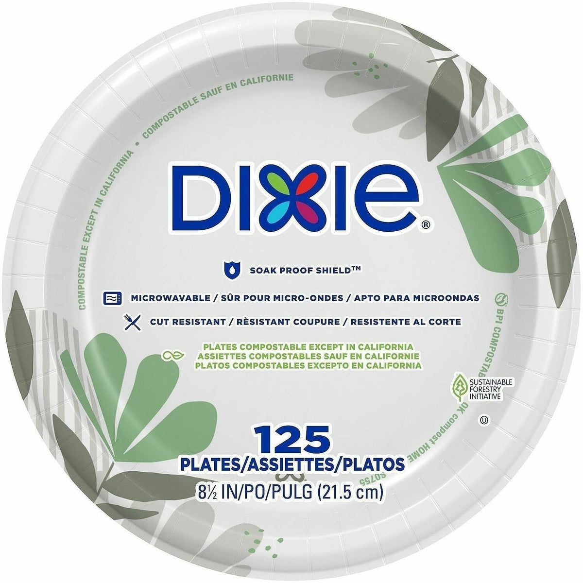 Dixie Foods Pathways Everyday Paper Plates