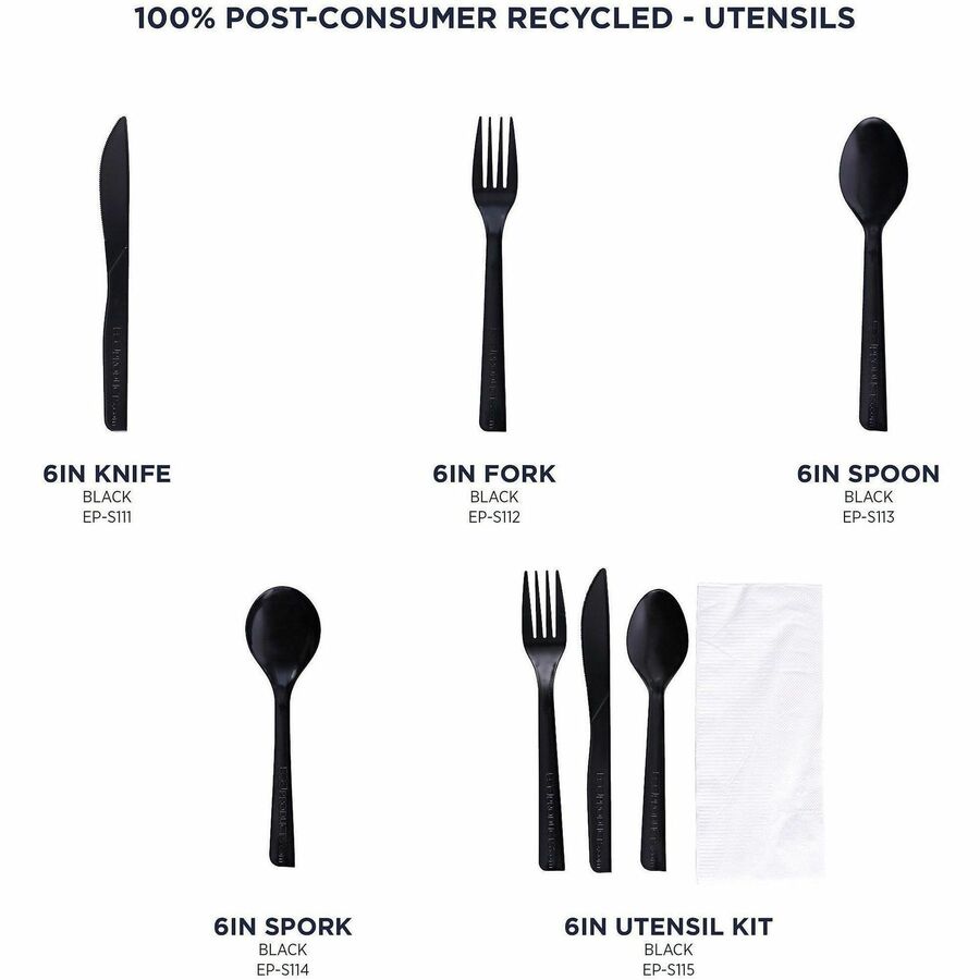 Eco-Products 6" Recycled Polystyrene Forks