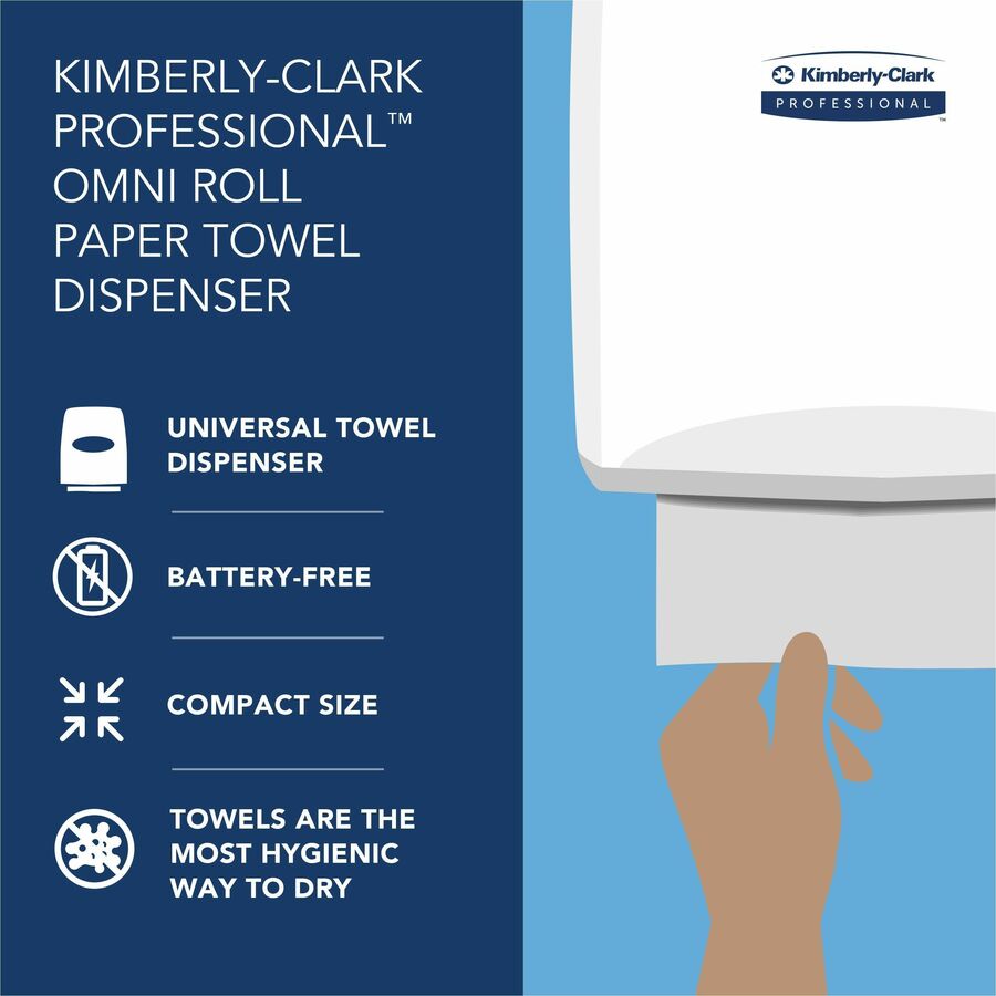 Kimberly-Clark Professional Omni Hard Roll Towel Dispenser