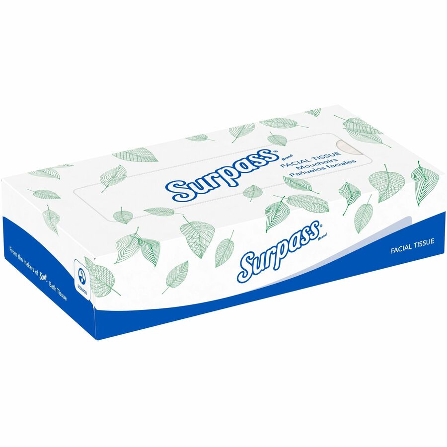 Surpass Flat Box Facial Tissue for Business
