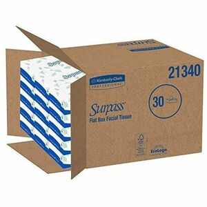 Surpass Flat Box Facial Tissue for Business