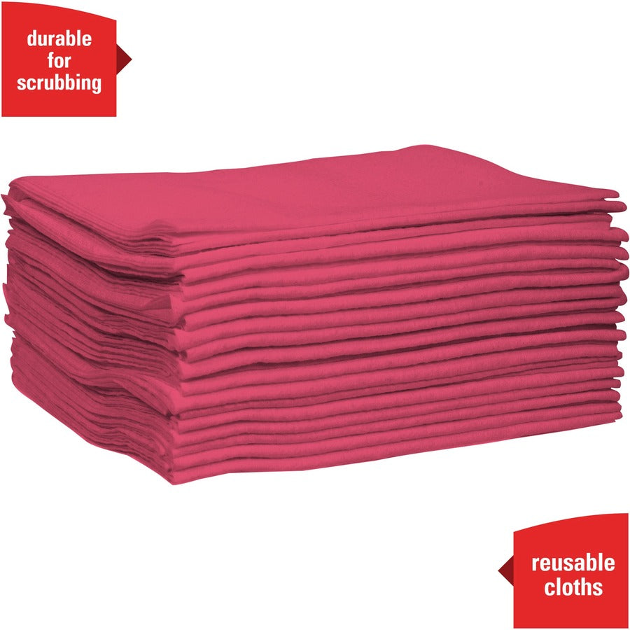 Wypall PowerClean X80 Heavy Duty Cloths Extended Use Cloths - Quarter-fold