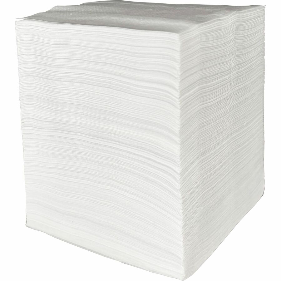 Genuine Joe Quad-fold Square Beverage Napkins