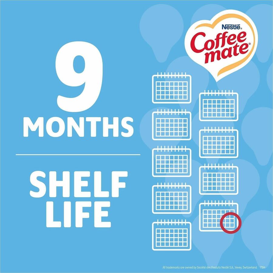 Coffee mate Zero-Sugar French Vanilla Nondairy Liquid Creamer Singles
