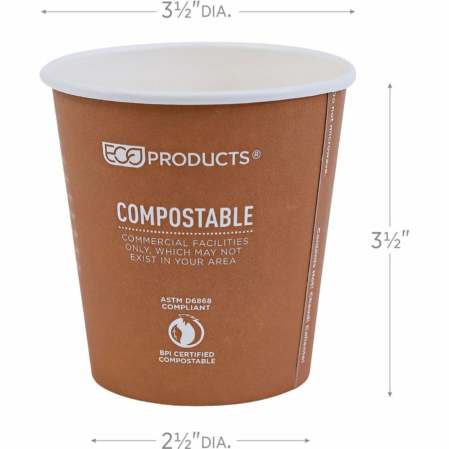 Eco-Products 10 oz World Art Hot Beverage Cups
