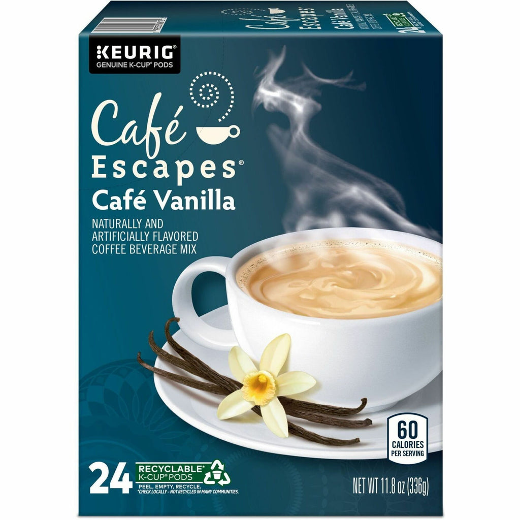 Café Escapes® K-Cup, Pod Cafe Vanilla Coffee