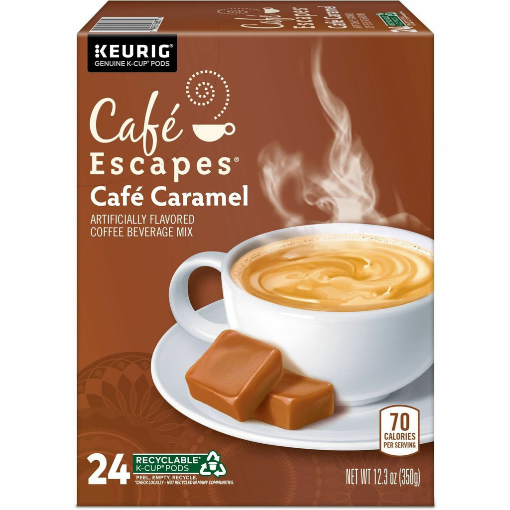 Café Escapes® K-Cup, Pod Cafe Caramel Coffee