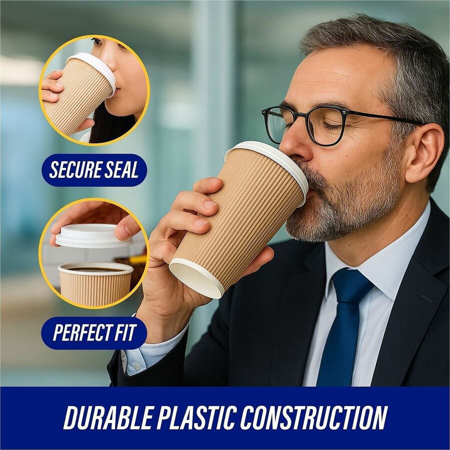 Genuine Joe Hot Cup Protective Lids