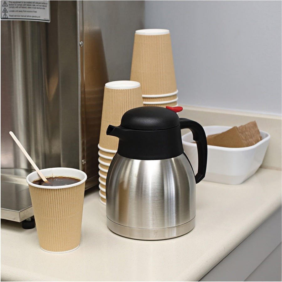 Genuine Joe 12 oz Rippled Hot Cups