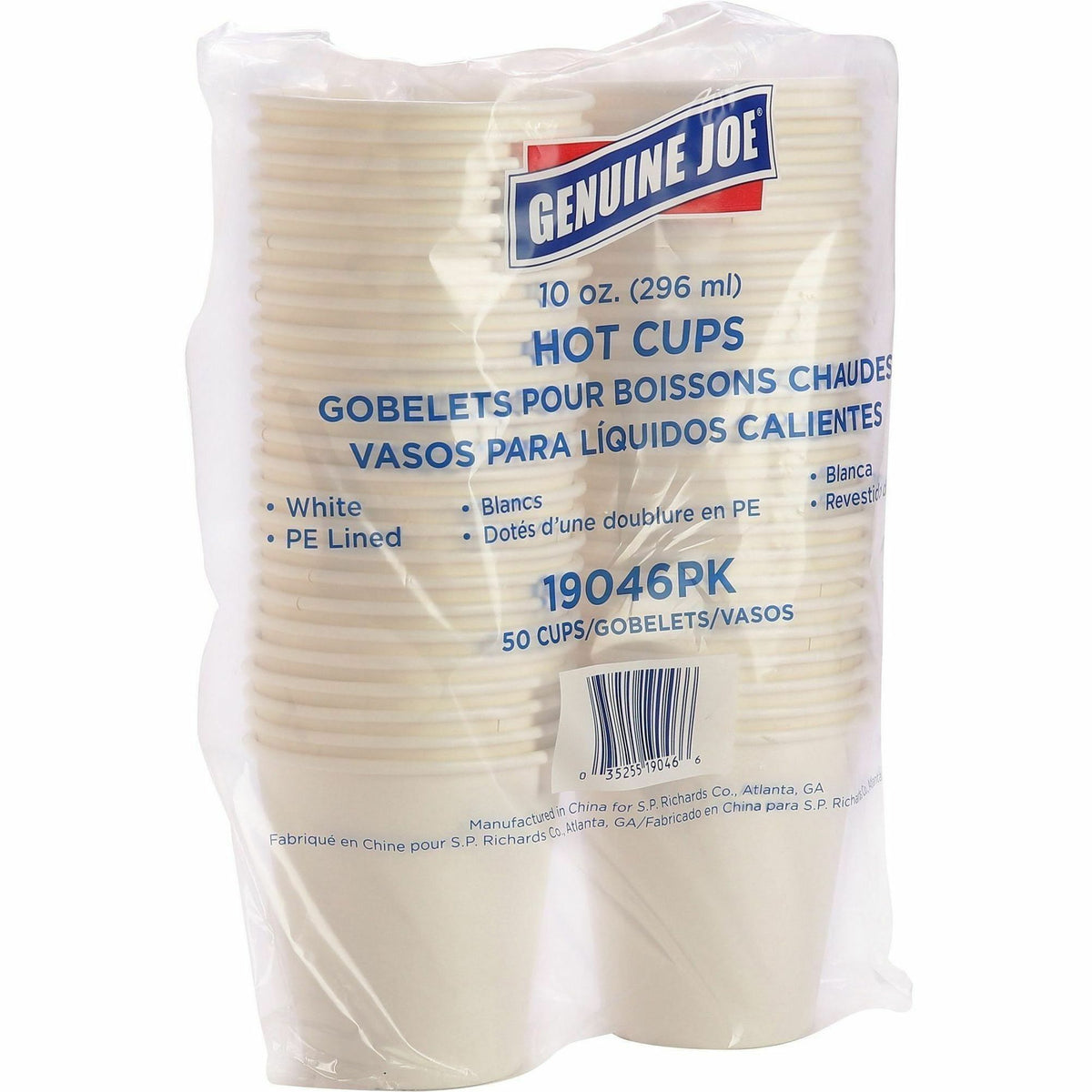Genuine Joe 10 oz Disposable Hot Cups