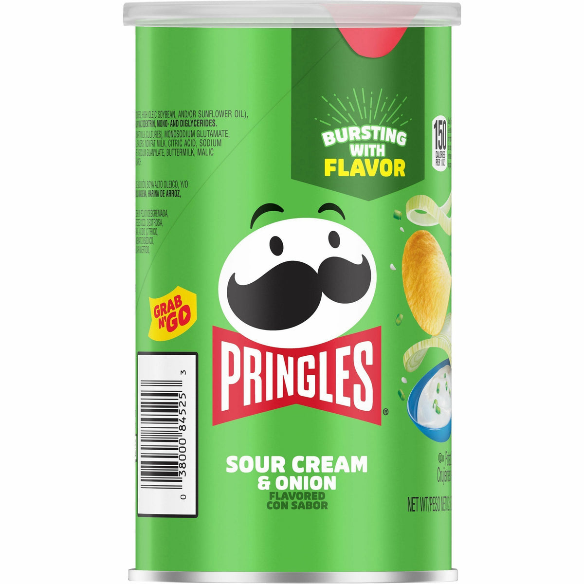 Pringles Keebler Sour Cream & Onion Potato Crisps