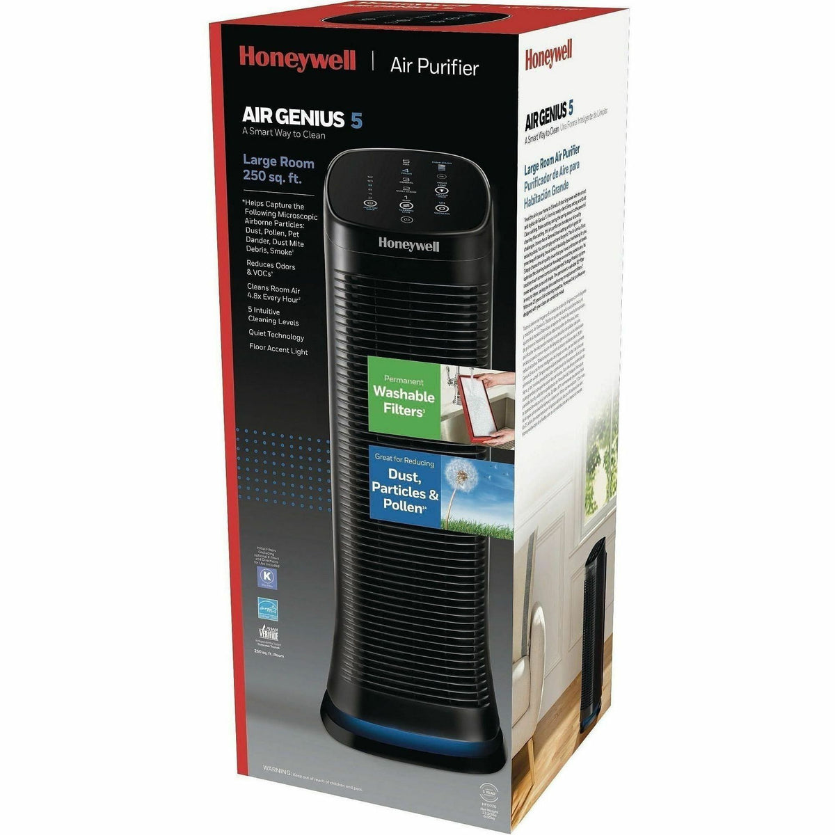 Honeywell HFD320 AirGenius 5 Air Purifier