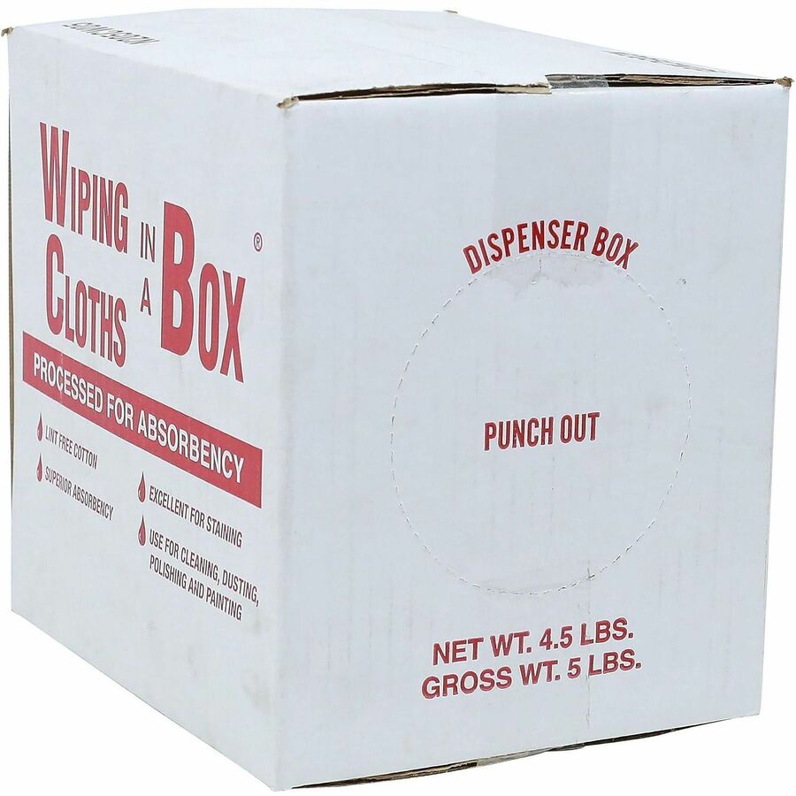 Office Snax Multipurpose Cotton Wiping Cloths