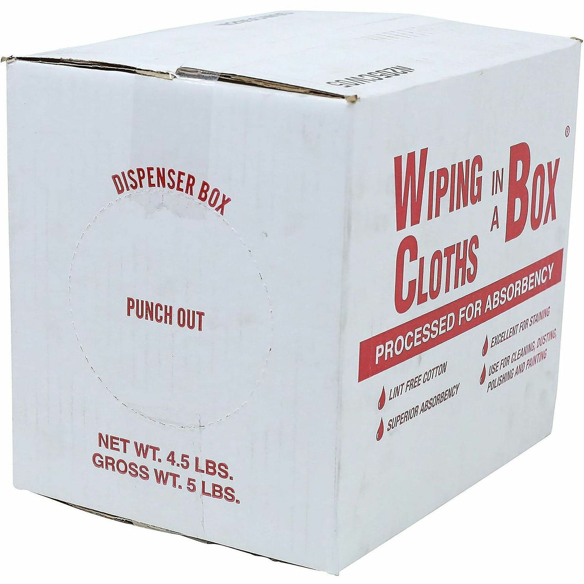 Office Snax Multipurpose Cotton Wiping Cloths