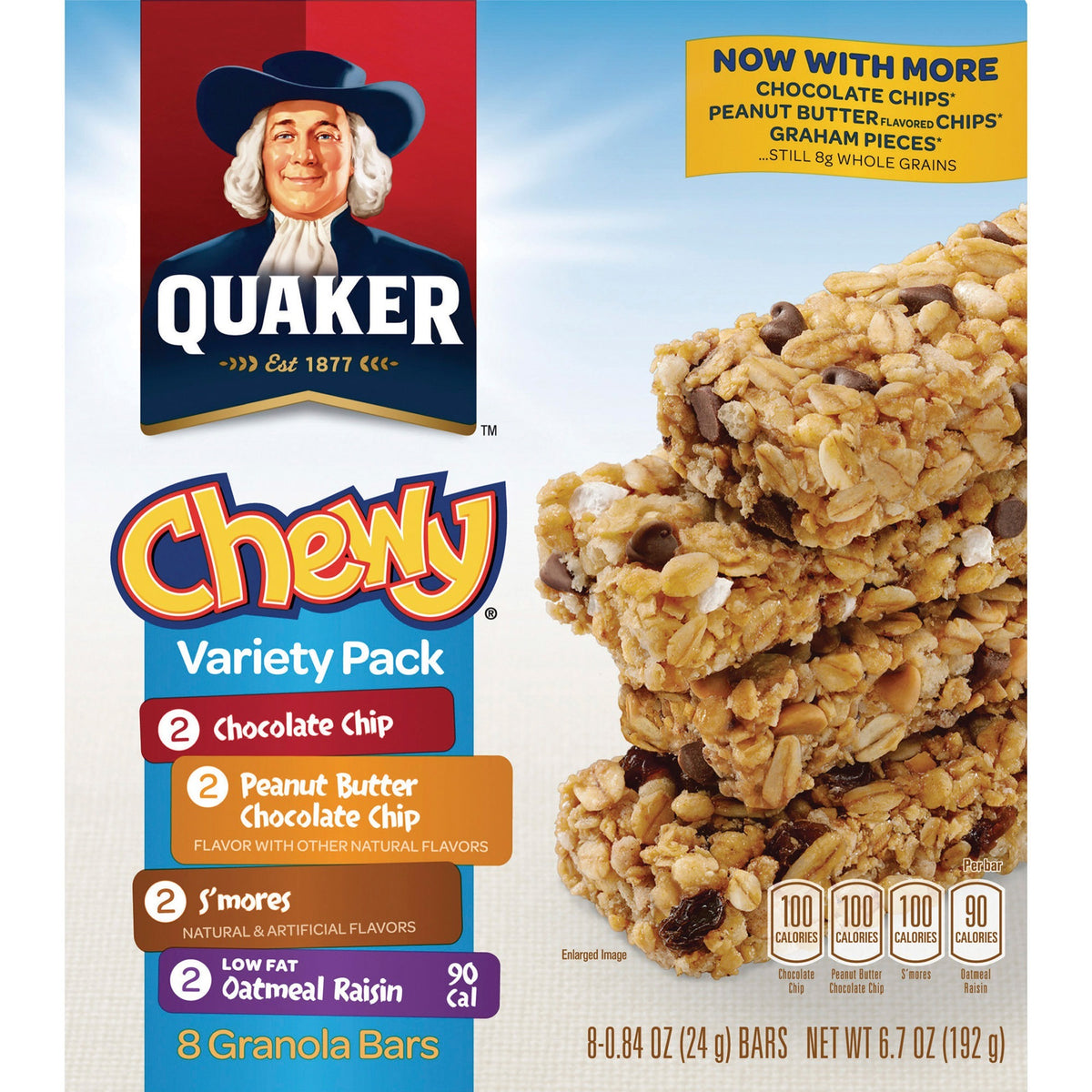 Quaker Chewy Granola Bars Variety Pack